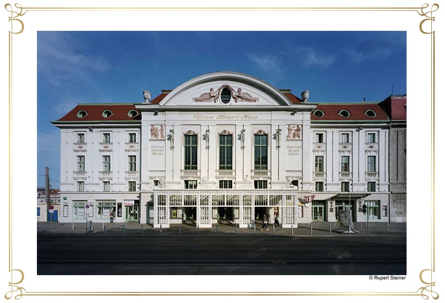 Fassade des Konzerthaus Wien
